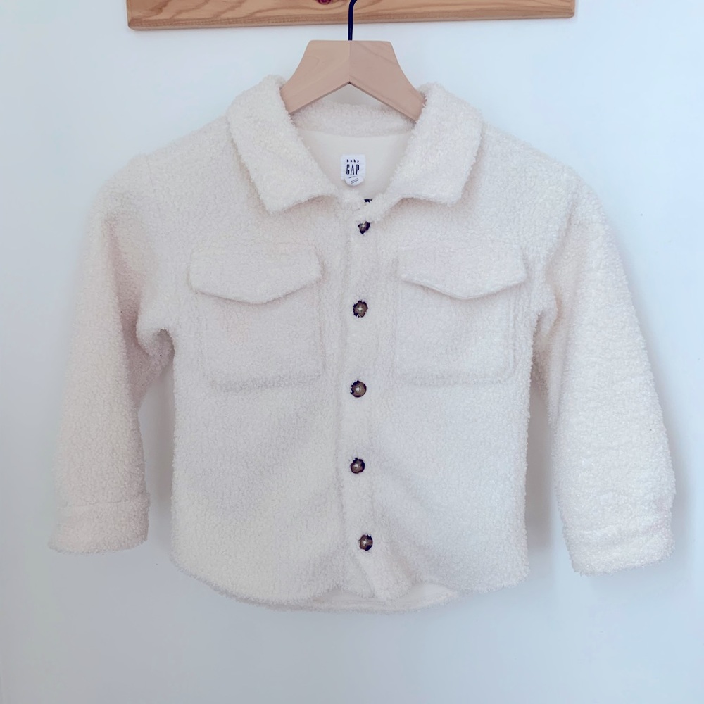 Ivory “Shacket” | 5T | Gap Kids